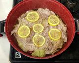 豚バラ肉とキャベツの蒸し焼き作り方5写真