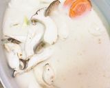 そずり肉と豆乳クリームスープ風鍋。作り方3写真