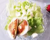 チーズはんぺんのクリチシーザーサラダ♡作り方2写真