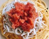 バターなし！さっぱりたらこのスパゲティ作り方9写真