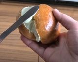 甘さ控えめ抹茶ホイップで和風マリトッツォ作り方24写真