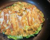超簡単!お好み焼き!関西風豚玉!!作り方6写真