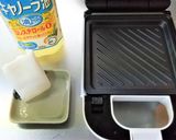 バナナホットケーキ~ホットサンドメーカー作り方6写真