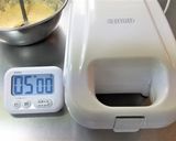 バナナホットケーキ~ホットサンドメーカー作り方10写真