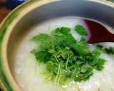鰹出汁たっぷり♪山芋と押し麦のおかゆ作り方3写真