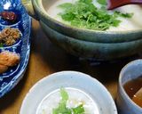 鰹出汁たっぷり♪山芋と押し麦のおかゆ作り方4写真