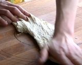 百均セリアの猫のパンケーキ型でキャラパン作り方2写真