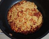 オートミールで作るパンケーキ作り方6写真