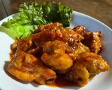 簡単美味しい☆鶏の唐揚げチリソース作り方5写真