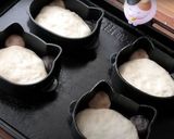 百均セリアの猫のパンケーキ型でキャラパン作り方21写真