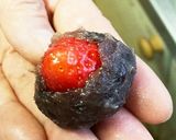 白玉粉 de いちご大福作り方2写真