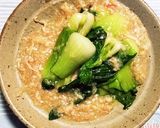 青梗菜のカニあんかけ作り方4写真