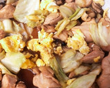 鶏胸肉1枚で♡ふんわり卵の親子野菜炒め作り方8写真