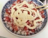 新玉ねぎのトマトとツナサラダ作り方3写真