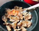 バーナーで炙り焼肉●セブン似牛カルビ弁当作り方10写真