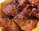 バーナーで炙り焼肉●セブン似牛カルビ弁当作り方14写真