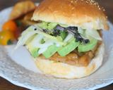 テンペで作る、照り焼きバーガー作り方5写真