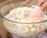 クリームチーズ入り平焼きくるみパン作り方1写真