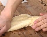 クリームチーズ入り平焼きくるみパン作り方2写真