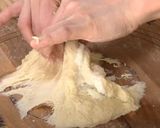 クリームチーズ入り平焼きくるみパン作り方4写真