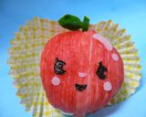 キャラ弁に♪りんごちゃんのおにぎり♡作り方5写真