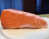 サーモンの冷菜・大葉ソース作り方2写真