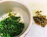 サーモンの冷菜・大葉ソース作り方3写真