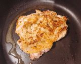 【簡単】アンチョビ風味のチキンステーキ作り方5写真