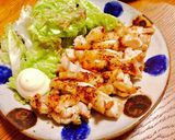 【簡単】アンチョビ風味のチキンステーキ作り方6写真