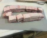 圧力鍋で簡単豚バラ肉の角煮と煮卵作り方2写真