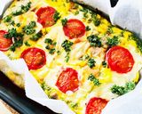 混ぜて焼くだけ簡単 オーブンdeオムレツ作り方7写真