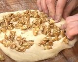 クリームチーズ入り平焼きくるみパン作り方5写真