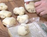 クリームチーズ入り平焼きくるみパン作り方12写真