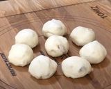 クリームチーズ入り平焼きくるみパン作り方13写真
