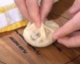 クリームチーズ入り平焼きくるみパン作り方15写真