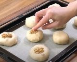クリームチーズ入り平焼きくるみパン作り方16写真