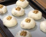 クリームチーズ入り平焼きくるみパン作り方17写真