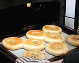 クリームチーズ入り平焼きくるみパン作り方20写真