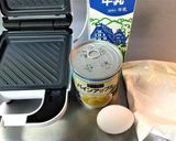 パインホットケーキ～ホットサンドメーカー作り方1写真