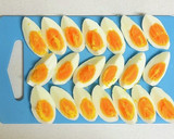 ごま油風味のゆで卵旨塩ナムル作り方2写真
