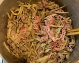 ご飯が美味しい　牛肉とごぼうの炒め煮作り方4写真