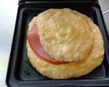 ハムチーズホットケーキ～サンドメーカー作り方8写真