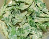 アイスプラントのだし醤油天ぷら作り方5写真