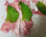 大葉チーズのピリ辛肉巻☆作り方6写真