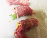 大葉チーズのピリ辛肉巻☆作り方8写真