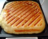 ハムチーズホットケーキ～サンドメーカー作り方10写真