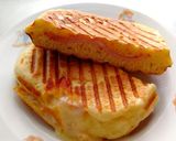 ハムチーズホットケーキ～サンドメーカー作り方11写真