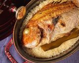 ストウブで炊く 鯛めし作り方5写真
