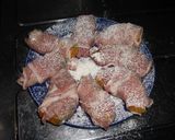 かぼちゃの豚肉巻き巻き～ピリッと甘辛～作り方3写真