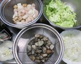 まろやか味☆海鮮と野菜の具沢山スープ作り方1写真